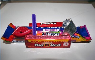Gum packs added to sides
