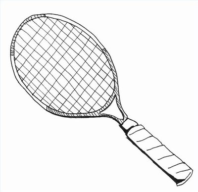 Draw a Tennis Racquet