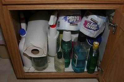 Clear out the work area.
