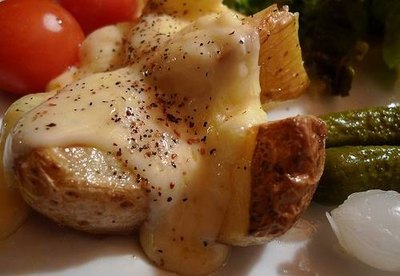 Raclette potatoes