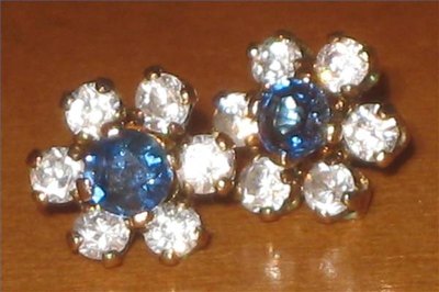 Sapphire Earrings