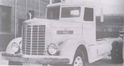 The 1939 Peterbilt truck.