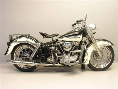 The 1961 Harley-Davidson Duo Glide.