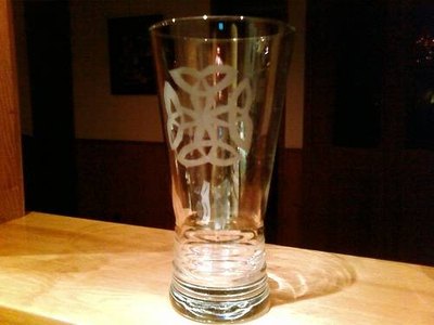 Glass etched