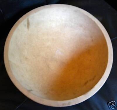 Choose a shallow bowl