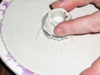 Removing the object.