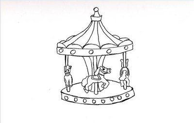 Draw a Merry-Go-Round