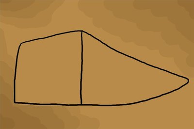 The basic frame of the shoe.