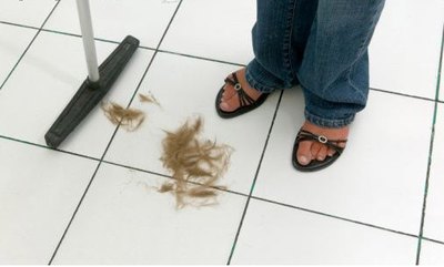 Sweep up.