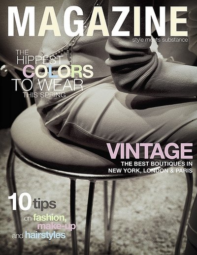 Fashion magazines will inspire your 17-year-old girl.