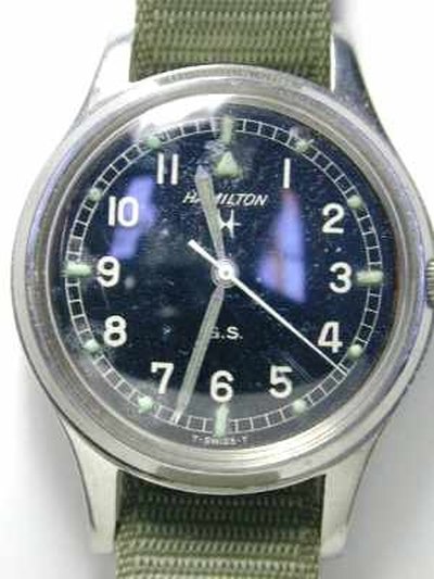 The Vietnam-era Hamilton 400 watch is still used today.