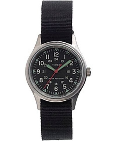 A no-frills Timex military watch