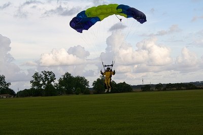 Try something new, such as skydiving.