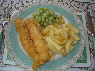 Fish and chips (Wikimedia Commons)