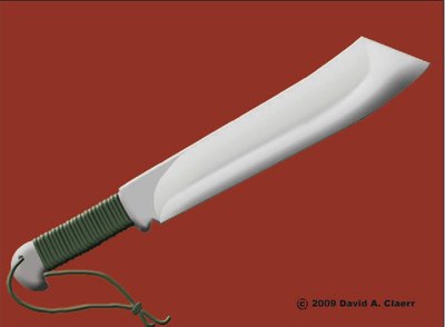 Finished "Rambo IV" Knife