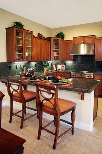 Well-organized kitchens simplify cooking chores.