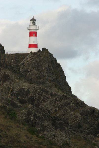 Lighthouses are a fixture in many seaside towns.