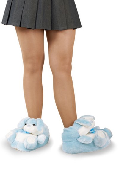 Fuzzy slippers are the ultimate gift for pampering.