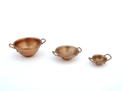 Copper bowls can be a hot item at cookware shows.