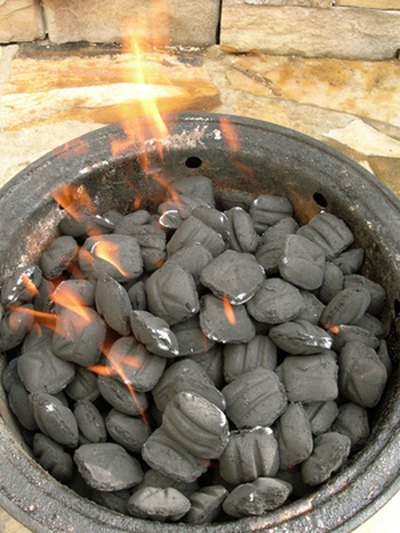 Get the coals burning.