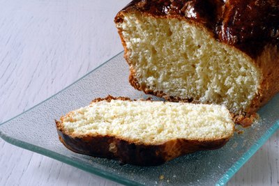 Brioche French bread makes a good base for some desserts.
