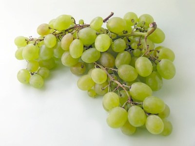 Use grapes to help build a fruit and vegetable racing car.