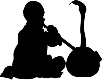 You can have guests compete in a snake charming contest.