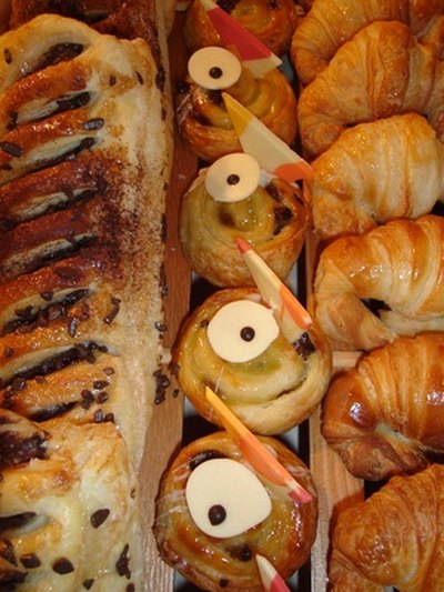 The French are famous for their elaborate array of fine pastries.