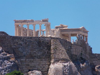 Greek temples on the Acropolis feature some of the most famous pediments.