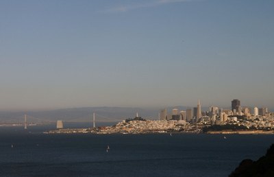 San Francisco, California, is the final destination of Holland America's MS Zuiderdam.
