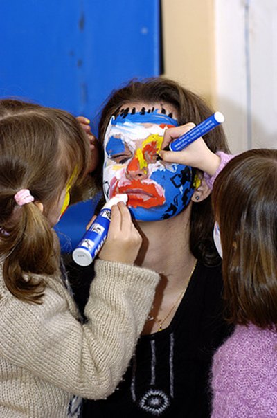 Your party assistants may be younger siblings or other adults.
