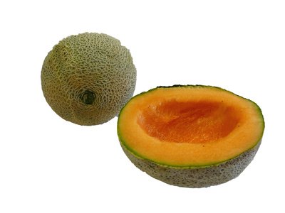 High in fiber and vitamin C, cantaloupe is a good breakfast fruit.