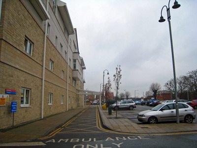 Acute care is often given in a hospital emergency department.