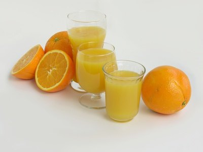 Fruit juices contain high levels of sugar and acid.