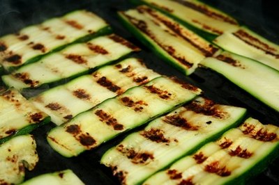 The only way to get these marks on zucchini is to grill it.
