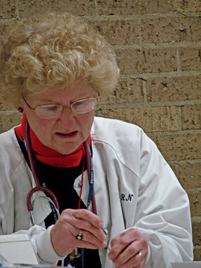 Find a new employer to fulfill the eight-hour requirement for CNA license renewal in Indiana.