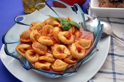 Pasta is an easy dish to dress up.