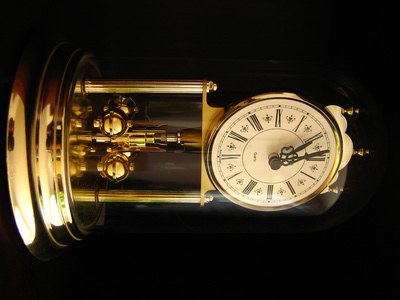In quartz clocks, the quartz crystal allows for precise timekeeping.