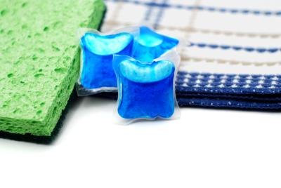 Detergent and soft dish towels necessary for cleaning silver-plated flatware