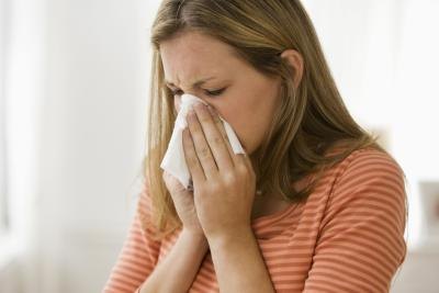Runny nose may be a symptom.
