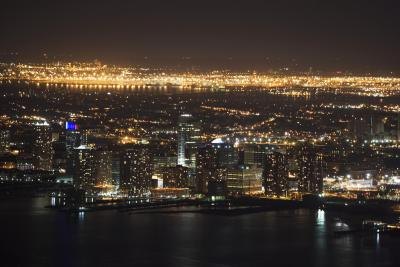 View of New Jersey from New York City.