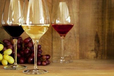 A seven-course dinner is typically served with wines that go well with each course.