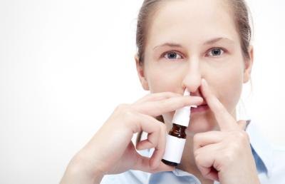 Saline drops may be effective.