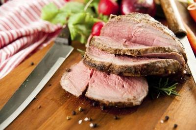 cooked meat