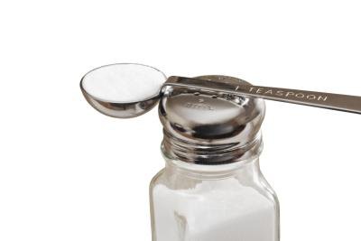 add salt to liquid dish soap to create a cleaning cream