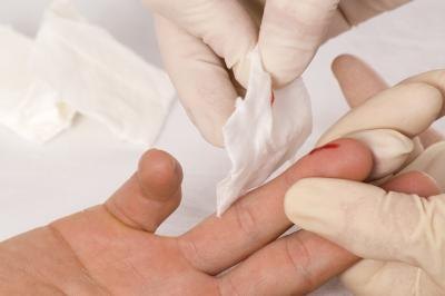 Employees also learn to use the appropriate precautions when blood is present.