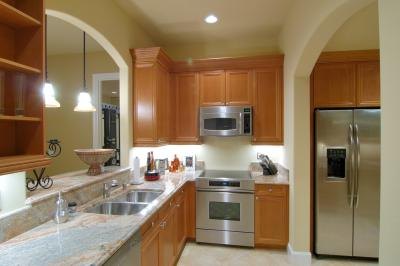 Oak is highly prized for use in furniture making and is particularly popular for kitchen cabinets.