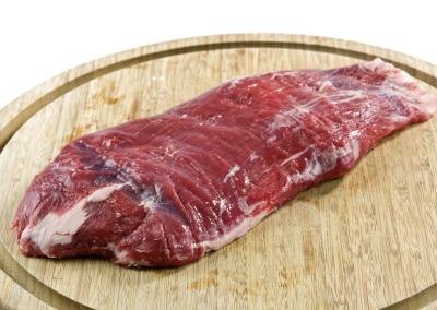 Flank beef steak.
