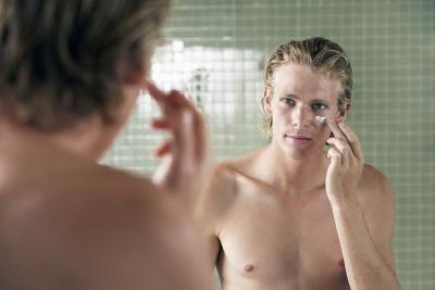 Apply a facial moisturizer