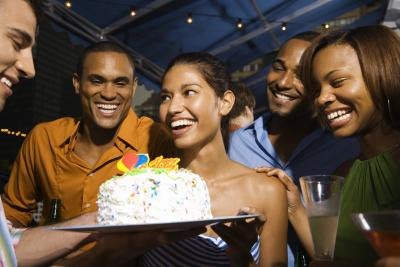 woman on her 24th birthday